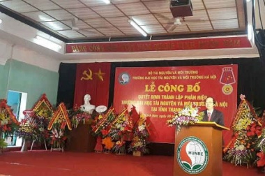 Phân hiệu trường Đại học Tài nguyên và Môi trường Hà Nội tại  tỉnh Thanh Hóa